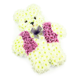 WHITE TEDDY BEAR TRIBUTE